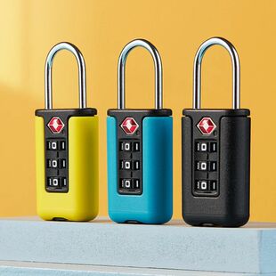 Approved Luggage Lock 3 Digit Combination Password Lock Trav