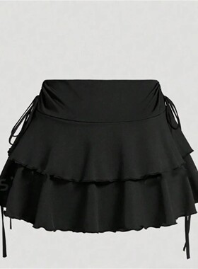 2025 New Solid Color Skirt Women Summer Fashion Outdoor Vers