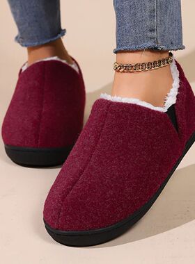 Bebealy Winter Slippers For Women Antiskid Women Slippers Fa