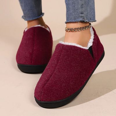 Bebealy Winter Slippers For Women Antiskid Women Slippers Fa