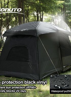 Outdoor Camping Family Tent 3-12 Person Double Layers Oversi