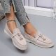 Quality Loafers Trend Woman Ladies Women High Slip Flats