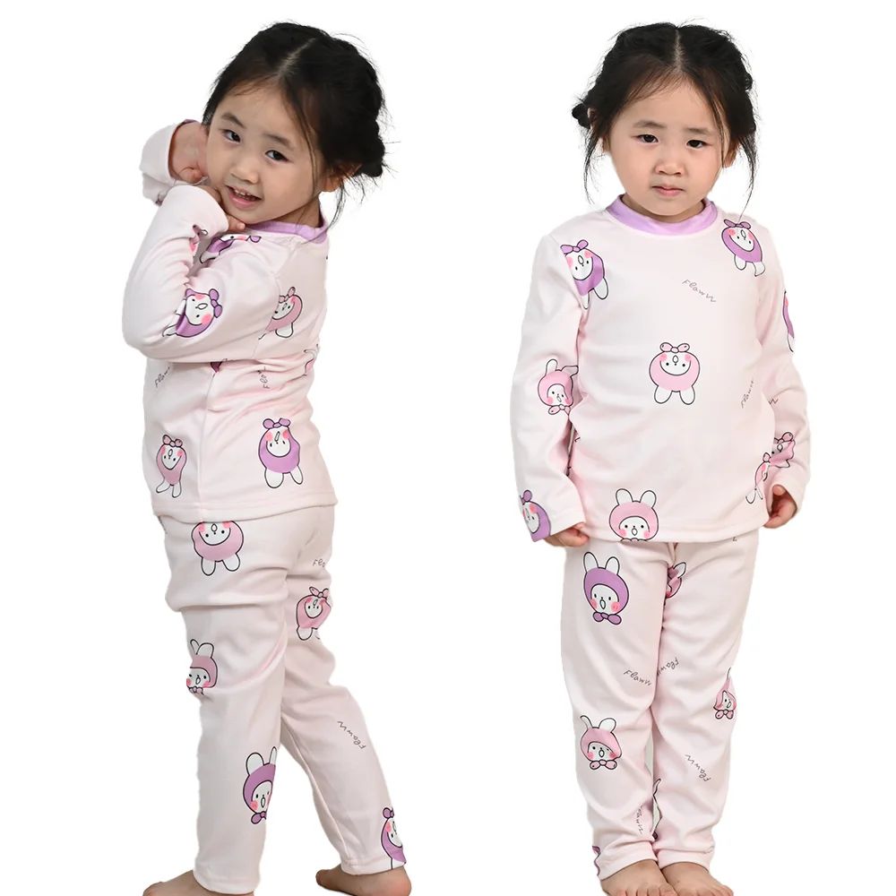 1pc Children's Pajama Set Soft Cotton Pajamas With Cute Cart