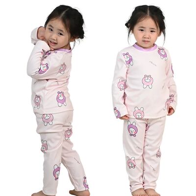 1pc Children's Pajama Set Soft Cotton Pajamas With Cute Cart