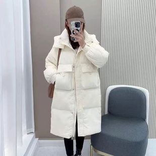 2025 New Arrival Women's Long Puffer Jacket with Stereoscopi