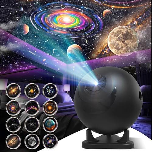 Planetarium Projector for Bedroom, 12 Image Discs, Galaxy Pr