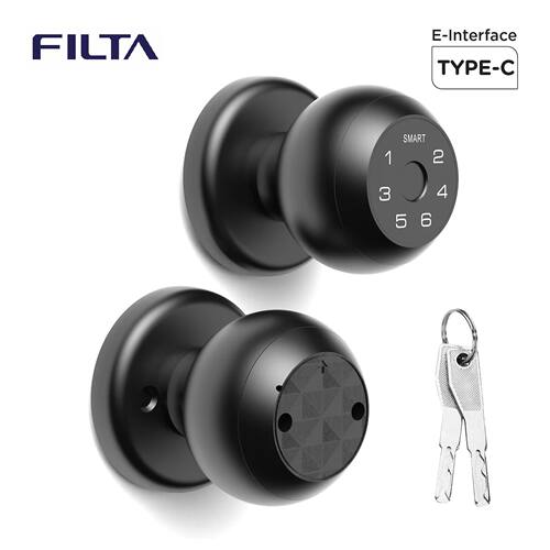 FILTA Smart Lock Keyless Entry Door Lock Fingerprint Passcod