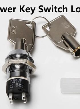 5/10Sets 4Pin 19mm Metal ON-OFF 2Position DPST A Series Elec