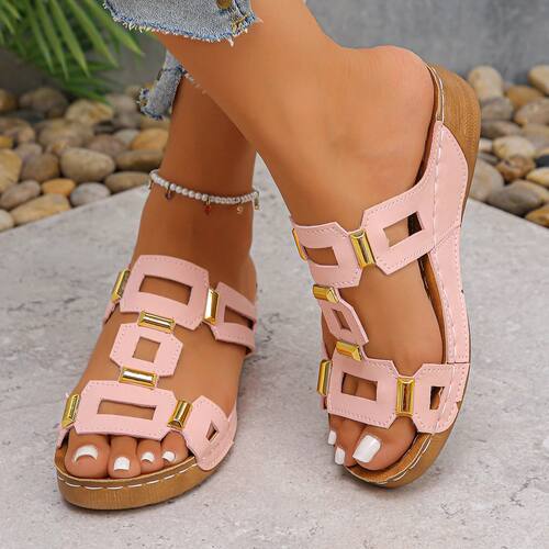 Large Size Roman Style Women's Sandals Open Toe Beach Slippe
