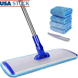 18 Inch Professional Microfiber Mop Flat Mop Stainless Steel