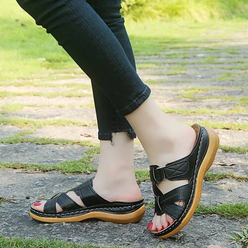 Summer Women Wedge Sandals Premium Orthopedic Open Toe Sanda