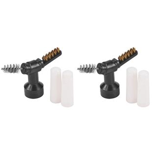 GEGE 2 Set Car Battery Terminal Cleaning Brush Set Battery P