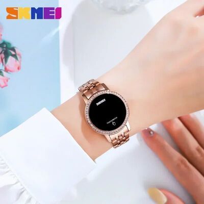 SKMEI 1669 Simple Date Time Watches For Female reloj mujer D