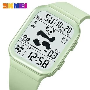 SKMEI 2216 Lady Wristwatch Shockproof Cool Panda Pattern Dia
