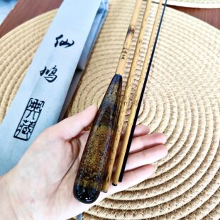 日系大漆仙鸠并继竿28调高碳素插接竿鲫鱼杆长节竿超轻细钓鱼竿