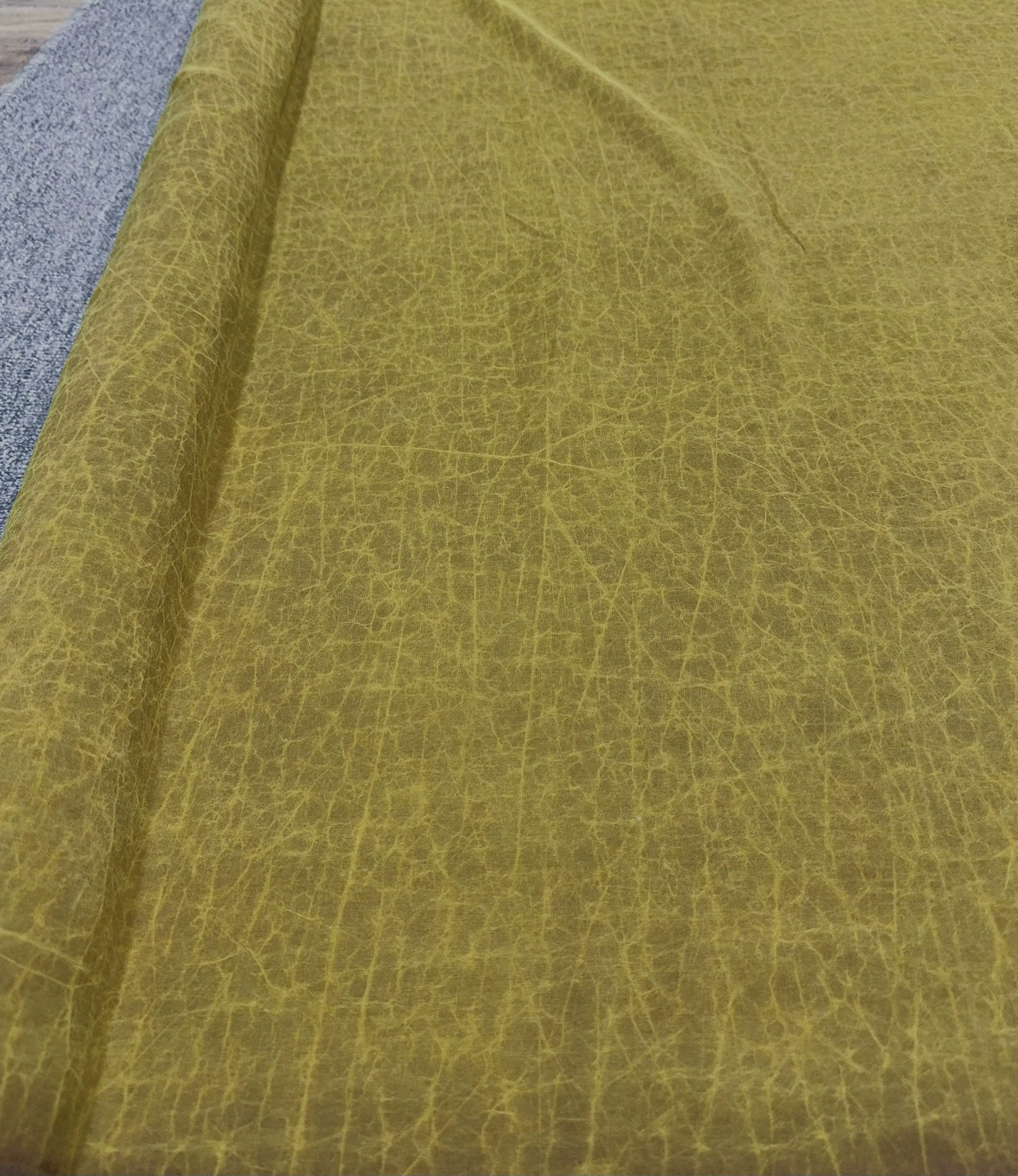 顺德莨绸龟裂纹香云纱布料手工复古蚕丝服装套装面料纯桑蚕丝布料