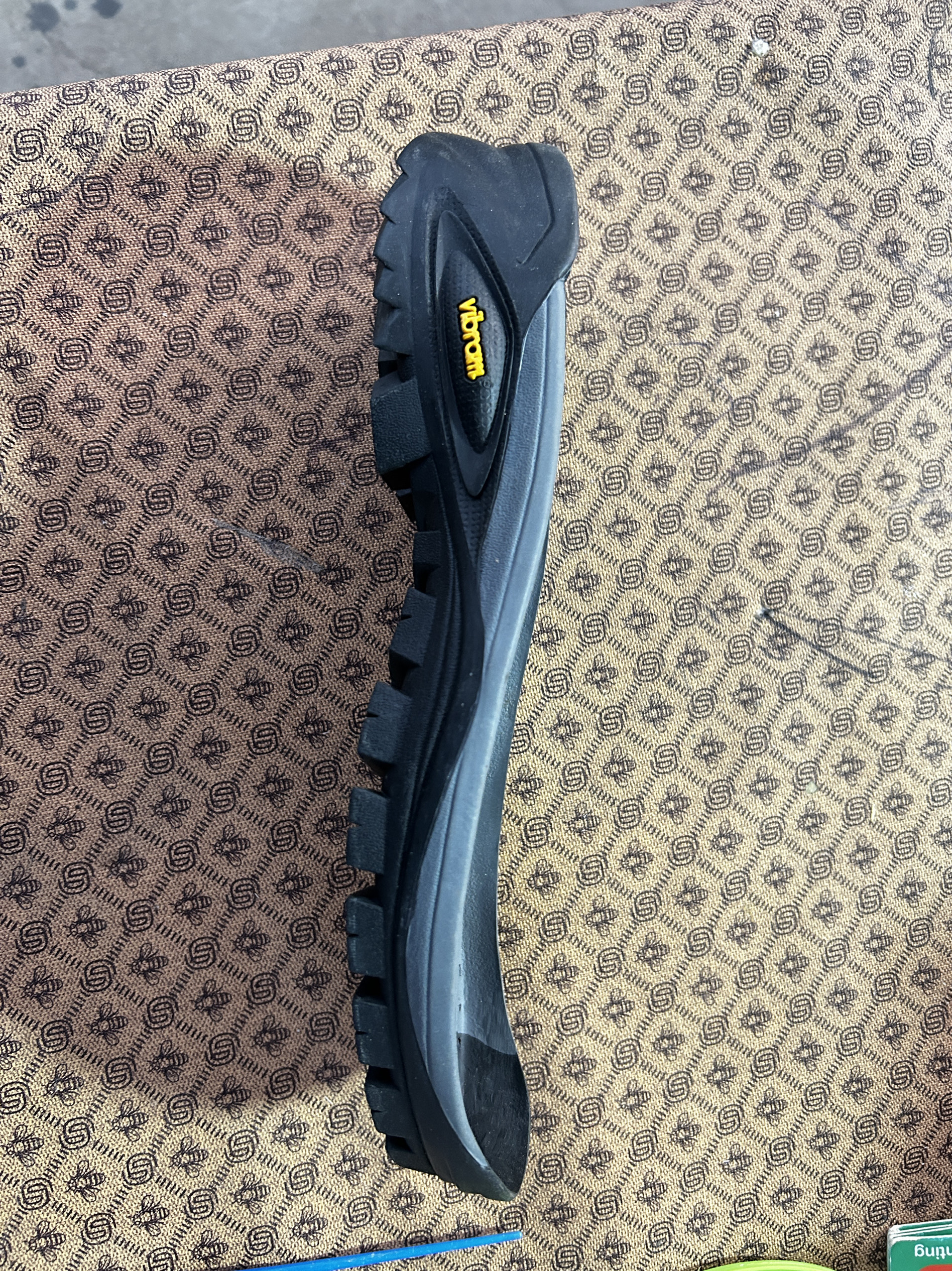vibram登山鞋底耐磨防滑徒步运动橡胶底更换鞋底修鞋男女款37-38
