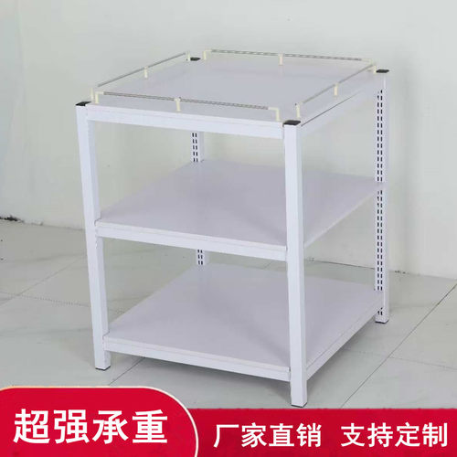 堆头展示架超市促销台钢木货架