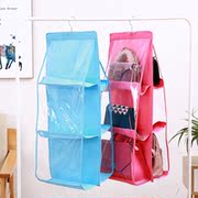 hộp nhựa pp Trang chủ hàng ngày lưu trữ túi treo Tủ quần áo trong suốt túi bụi vải Tường treo hoàn thiện lưu trữ kệ bách hóa - Trang chủ khay đựng đồ trang điểm