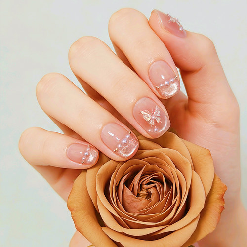 纯手工美甲穿戴甲片美甲贴片