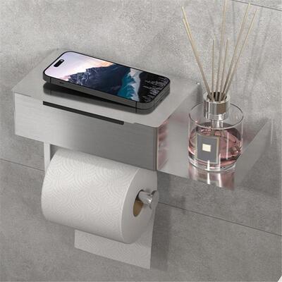 Bathroom paper rack 304 stainless steel free of puncture toi