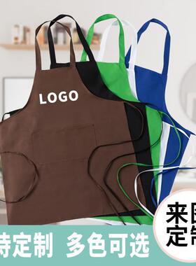 Advertisement aprons, logo-printing gift campaigns, short-co