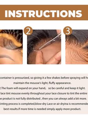 Laceys hair-dressing mousse. Its a one-time hairdresser.