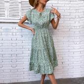 woman the summer dressed Europe 2023 beautiful