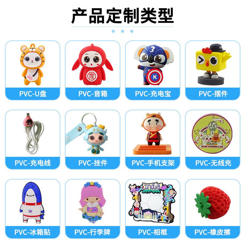 Customize PVC parking plates with cute decorating hidden tem