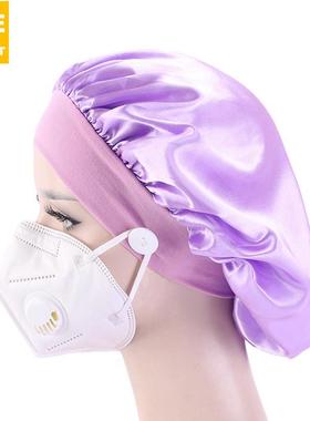 Twenty-five hoods, earbands, elastic hair belts, hair hats.