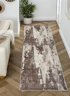 TEMU swollen with an abstract carpet stamped with crystal ca