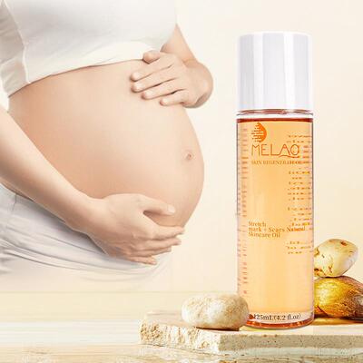 Prenatal care of the mother with the post-natal massage and