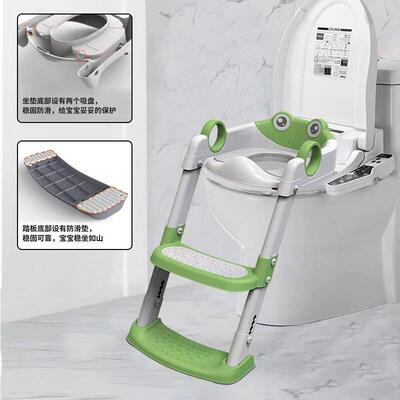 Children  s toilet staircase assistive seating in men  s a