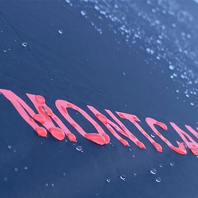 Theres a camping camp outside, and a tent to protect the su