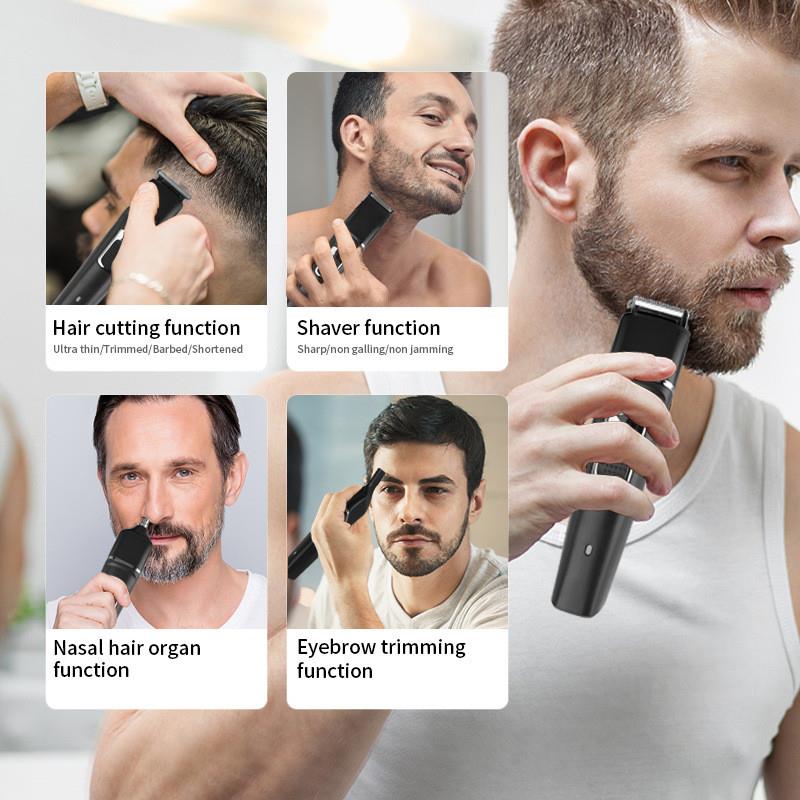 Six or more functions to replace a knife hairdresser set wit