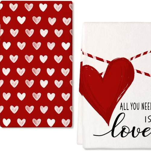 TEMU Super Fibre Christmas Cat Loves Toad 3D Towel kitchen w