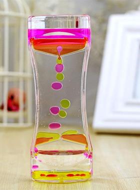 Its a creative double-coloured, sand-spill toy-motivated ha