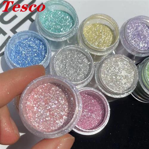 Sparkly Nail Glitter Powder Rainbow Crystal DIY manicure闪粉