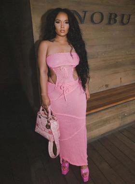 OMalleys 2024 Spring Summer Girls sexy braned back-tied d