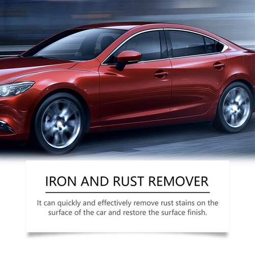 Homonth, car rust cleaner, car clean-up to decontaminate new