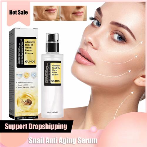 Snail Mucin Power Repairing Essence Anti Aging Face Serum Da