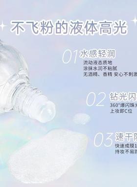 Listed/high luminous liquid light-up liquid-faced sparkle-bl