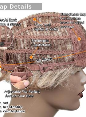 Ive got Nancys short curly hair, and shes got a high-wiss