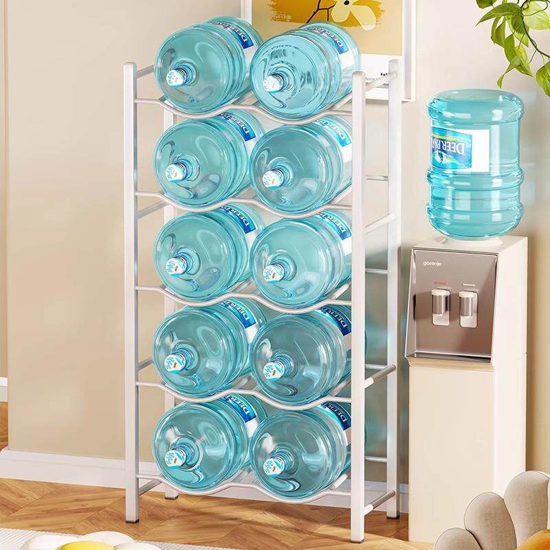 Plumbing staircases with multiple layers of pure water drums