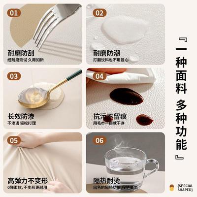 Little sheep-skinned tablecloths are lightly and luxurious,