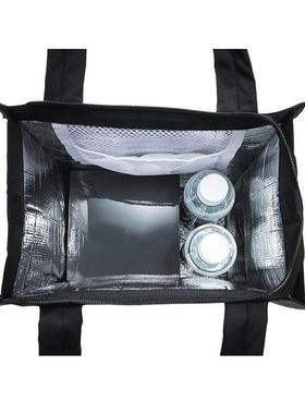 Pure nylons with thick aluminum and food drinks with a bag f