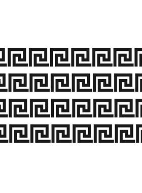 Accelerian waistline self-tacid mirror wall with background