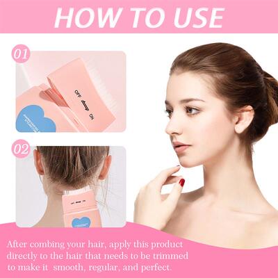 Tri-tradable hair combing and shattering hair-forming hair-f