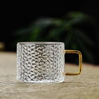 High bobble silicon glass, small cups of hammer, small cups