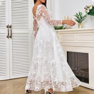 and dre girl wedding brides sleeves long with beautiful